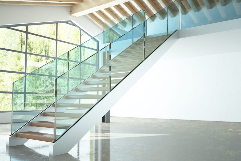 glass railings