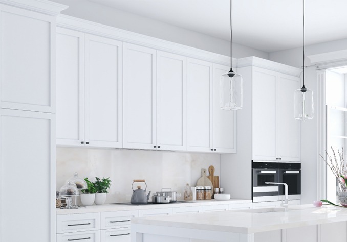 White kitchen